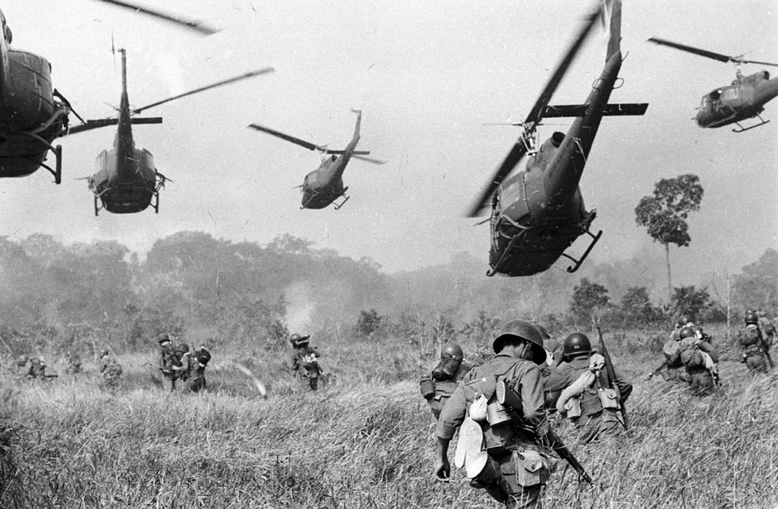 helicopters in vietnam